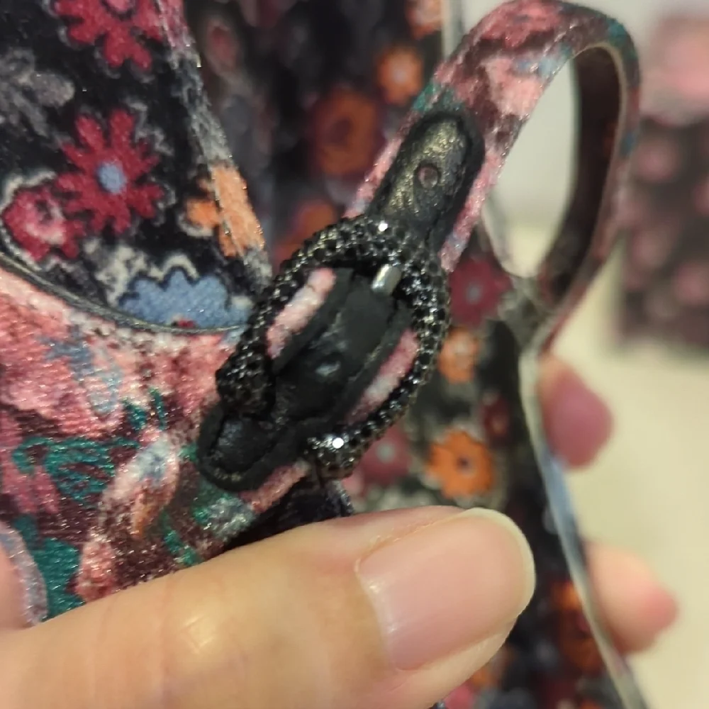 Coach X Tabitha Simmons Multicolor Size 8 Floral Flats - Picture 7 of 13